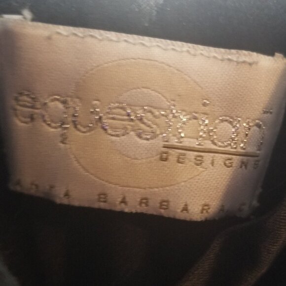 Vtg Women's Black Velvet Babydoll, Dark Romantic, Witchy Top Sz L - Picture 5 of 5